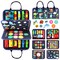 Busy Board Montessori Toy for 1 2 3 4 Years Old, Educational Activity Sensory Board Preschool Learning Fine Motor Skills Toys, Toddler Travel Toy for Plane Car, Gift for Boys Girls (Blue/P4)